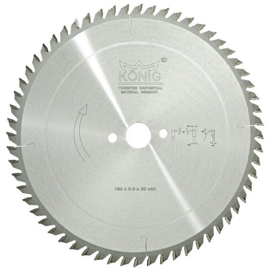 Ahşap ve Sunta Kesiminde Kullanılan Elmas Uçlu Doğrama ve Gönyeleme Testereleri